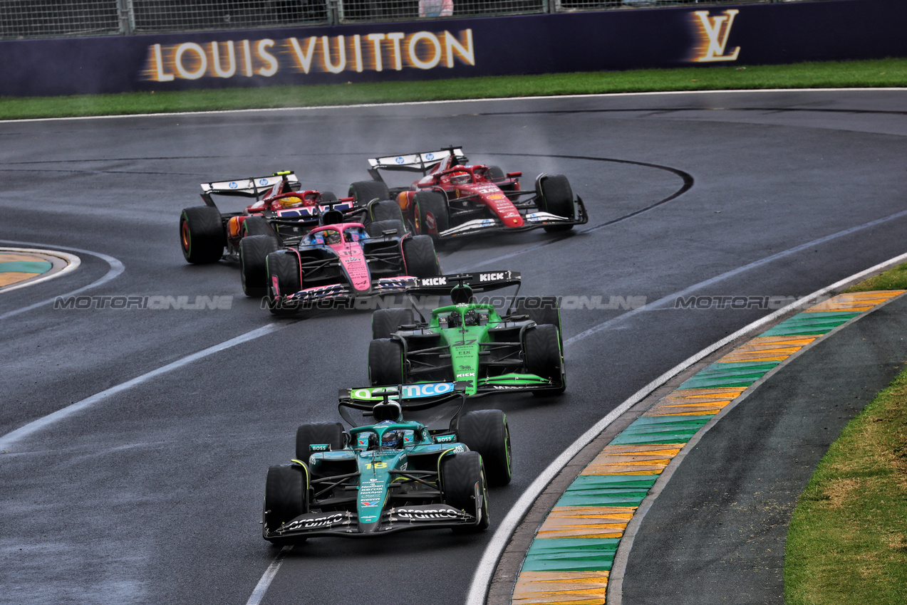 GP AUSTRALIA, Lance Stroll (CDN) Aston Martin F1 Team AMR25.

16.03.2025. Formula 1 World Championship, Rd 1, Australian Grand Prix, Albert Park, Melbourne, Australia, Gara Day.

- www.xpbimages.com, EMail: requests@xpbimages.com © Copyright: Batchelor / XPB Images