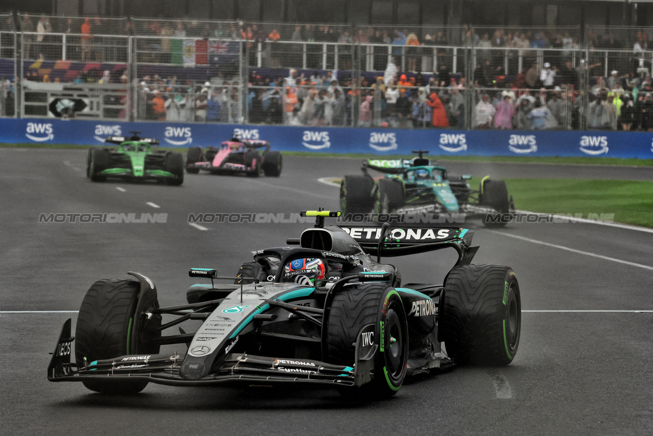 GP AUSTRALIA, Andrea Kimi Antonelli (ITA) Mercedes AMG F1 W16.

16.03.2025. Formula 1 World Championship, Rd 1, Australian Grand Prix, Albert Park, Melbourne, Australia, Gara Day.

- www.xpbimages.com, EMail: requests@xpbimages.com © Copyright: Bearne / XPB Images