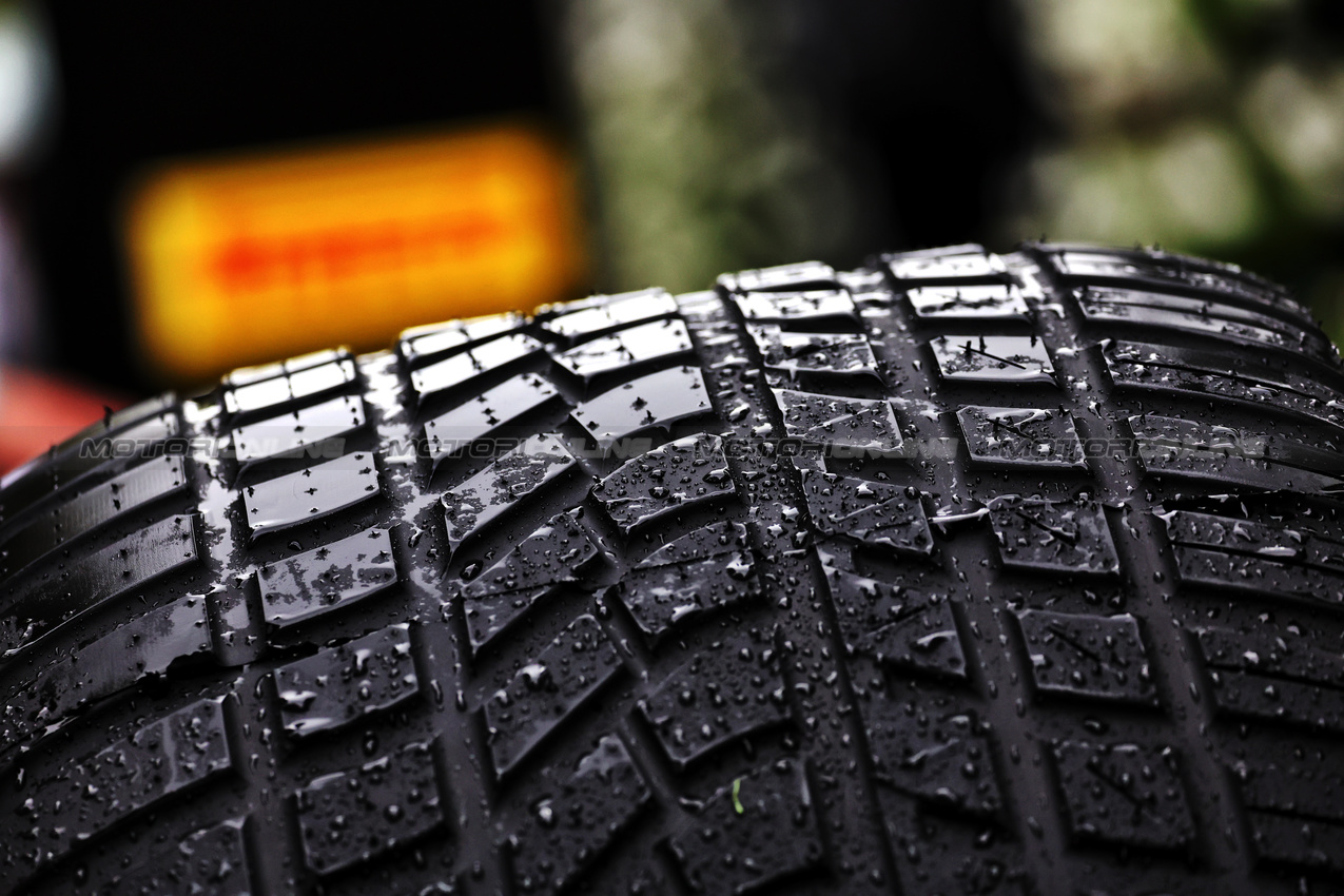 GP AUSTRALIA, Wet Pirelli tyre.

16.03.2025. Formula 1 World Championship, Rd 1, Australian Grand Prix, Albert Park, Melbourne, Australia, Gara Day.

- www.xpbimages.com, EMail: requests@xpbimages.com © Copyright: Moy / XPB Images