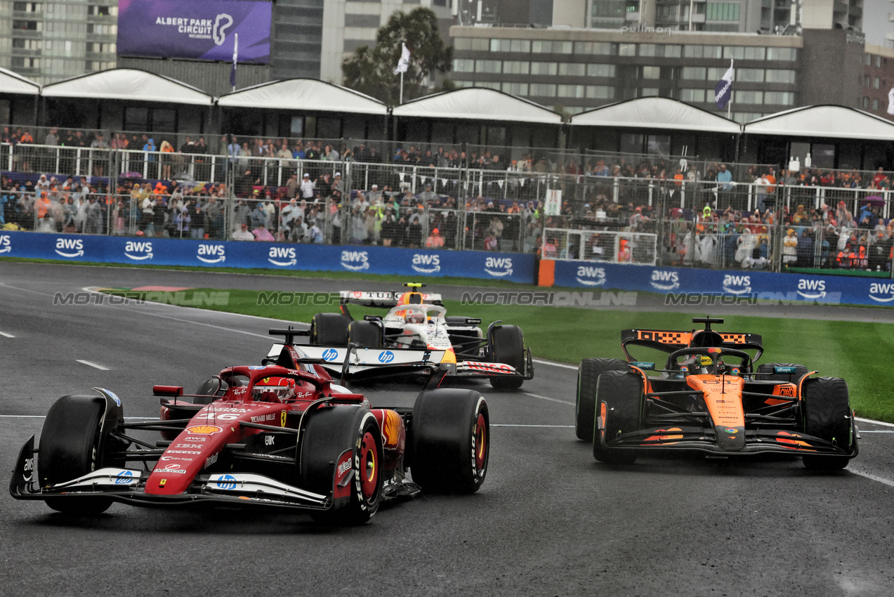 GP AUSTRALIA, Charles Leclerc (MON) Ferrari SF-25.

16.03.2025. Formula 1 World Championship, Rd 1, Australian Grand Prix, Albert Park, Melbourne, Australia, Gara Day.

- www.xpbimages.com, EMail: requests@xpbimages.com © Copyright: Bearne / XPB Images