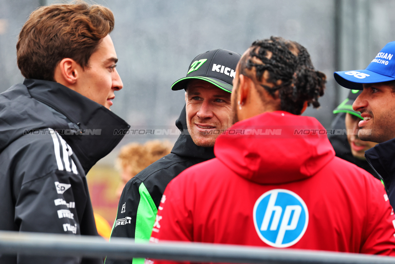 GP AUSTRALIA, Nico Hulkenberg (GER) Sauber on the drivers' parade.

16.03.2025. Formula 1 World Championship, Rd 1, Australian Grand Prix, Albert Park, Melbourne, Australia, Gara Day.

- www.xpbimages.com, EMail: requests@xpbimages.com © Copyright: Batchelor / XPB Images
