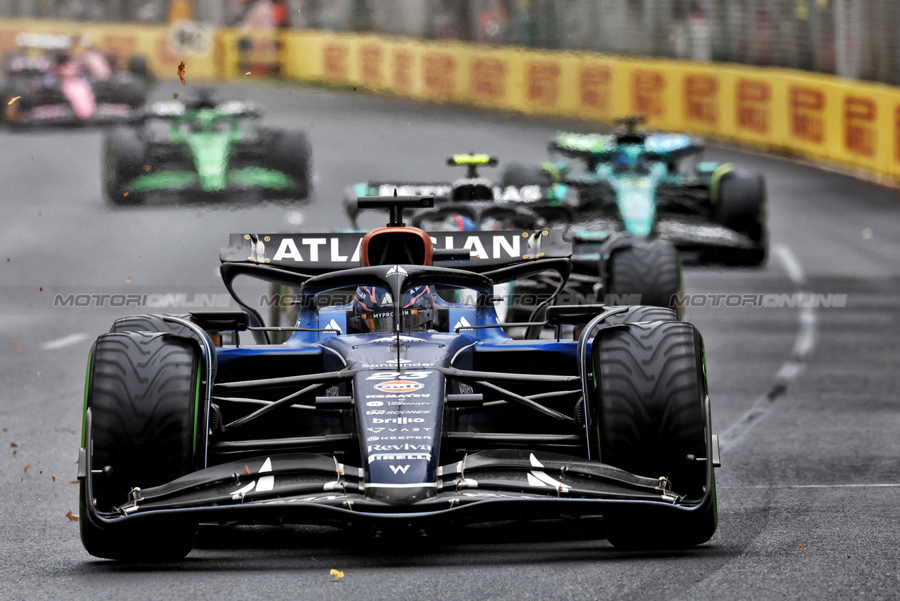 GP AUSTRALIA, Alexander Albon (THA) Atlassian Williams Racing FW47.

16.03.2025. Formula 1 World Championship, Rd 1, Australian Grand Prix, Albert Park, Melbourne, Australia, Gara Day.

- www.xpbimages.com, EMail: requests@xpbimages.com © Copyright: Moy / XPB Images