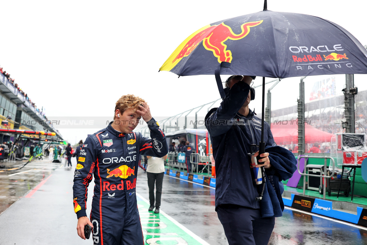 GP AUSTRALIA, Liam Lawson (NZL) Red Bull Racing.

16.03.2025. Formula 1 World Championship, Rd 1, Australian Grand Prix, Albert Park, Melbourne, Australia, Gara Day.

- www.xpbimages.com, EMail: requests@xpbimages.com © Copyright: Bearne / XPB Images