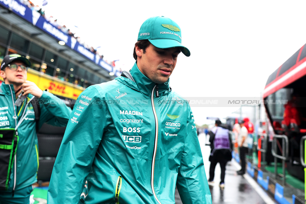 GP AUSTRALIA, Lance Stroll (CDN) Aston Martin F1 Team on the grid.

16.03.2025. Formula 1 World Championship, Rd 1, Australian Grand Prix, Albert Park, Melbourne, Australia, Gara Day.

- www.xpbimages.com, EMail: requests@xpbimages.com © Copyright: Bearne / XPB Images