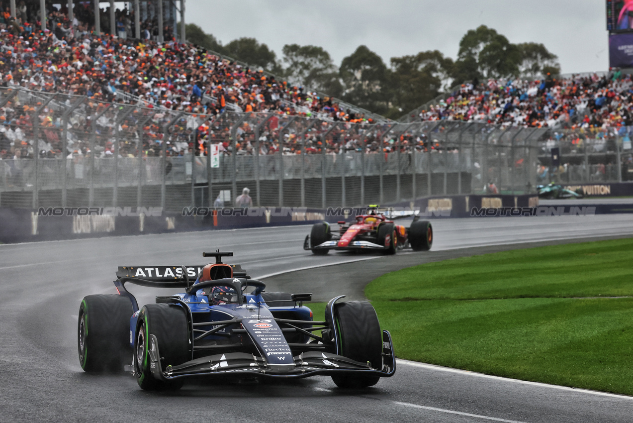 GP AUSTRALIA, Alexander Albon (THA) Atlassian Williams Racing FW47.

16.03.2025. Formula 1 World Championship, Rd 1, Australian Grand Prix, Albert Park, Melbourne, Australia, Gara Day.

- www.xpbimages.com, EMail: requests@xpbimages.com © Copyright: Batchelor / XPB Images