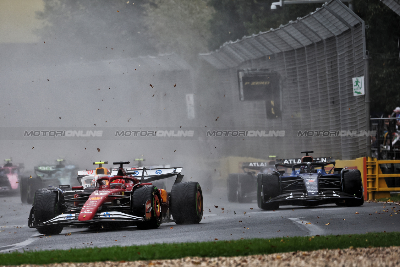 GP AUSTRALIA, Charles Leclerc (MON) Ferrari SF-25 at the partenza of the race.

16.03.2025. Formula 1 World Championship, Rd 1, Australian Grand Prix, Albert Park, Melbourne, Australia, Gara Day.

- www.xpbimages.com, EMail: requests@xpbimages.com © Copyright: Moy / XPB Images