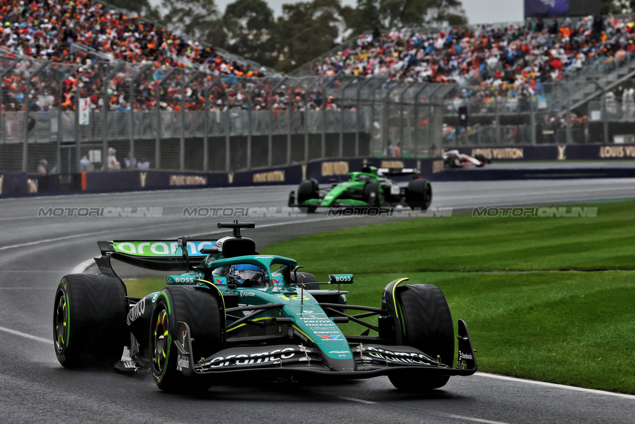 GP AUSTRALIA, Lance Stroll (CDN) Aston Martin F1 Team AMR25.

16.03.2025. Formula 1 World Championship, Rd 1, Australian Grand Prix, Albert Park, Melbourne, Australia, Gara Day.

- www.xpbimages.com, EMail: requests@xpbimages.com © Copyright: Batchelor / XPB Images
