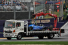 GP AUSTRALIA, The Atlassian Williams Racing FW47 of Carlos Sainz (ESP) Atlassian Williams Racing is recovered from the circuit on the back of a truck after he crashed out of the race.

16.03.2025. Formula 1 World Championship, Rd 1, Australian Grand Prix, Albert Park, Melbourne, Australia, Gara Day.

- www.xpbimages.com, EMail: requests@xpbimages.com © Copyright: Bearne / XPB Images