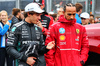 GP AUSTRALIA, (L to R): Andrea Kimi Antonelli (ITA) Mercedes AMG F1 with Lewis Hamilton (GBR) Ferrari on the drivers' parade.

16.03.2025. Formula 1 World Championship, Rd 1, Australian Grand Prix, Albert Park, Melbourne, Australia, Gara Day.

- www.xpbimages.com, EMail: requests@xpbimages.com © Copyright: Batchelor / XPB Images