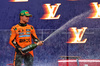 GP AUSTRALIA, Gara winner Lando Norris (GBR) McLaren celebrates on the podium.

16.03.2025. Formula 1 World Championship, Rd 1, Australian Grand Prix, Albert Park, Melbourne, Australia, Gara Day.

- www.xpbimages.com, EMail: requests@xpbimages.com © Copyright: Batchelor / XPB Images