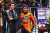 GP AUSTRALIA, (L to R): Third placed George Russell (GBR) Mercedes AMG F1 with vincitore Lando Norris (GBR) McLaren in parc ferme.

16.03.2025. Formula 1 World Championship, Rd 1, Australian Grand Prix, Albert Park, Melbourne, Australia, Gara Day.

- www.xpbimages.com, EMail: requests@xpbimages.com © Copyright: Batchelor / XPB Images