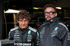 GP AUSTRALIA, (L to R): Andrea Kimi Antonelli (ITA) Mercedes AMG F1 with Gwen Lagrue, Head of Mercedes AMG Driver Development.

16.03.2025. Formula 1 World Championship, Rd 1, Australian Grand Prix, Albert Park, Melbourne, Australia, Gara Day.

- www.xpbimages.com, EMail: requests@xpbimages.com © Copyright: Moy / XPB Images