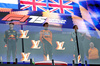 GP AUSTRALIA, The podium (L to R): Max Verstappen (NLD) Red Bull Racing, second; Lando Norris (GBR) McLaren, vincitore; George Russell (GBR) Mercedes AMG F1, third; Rob Marshall (GBR) McLaren Chief Designer.

16.03.2025. Formula 1 World Championship, Rd 1, Australian Grand Prix, Albert Park, Melbourne, Australia, Gara Day.

- www.xpbimages.com, EMail: requests@xpbimages.com © Copyright: Bearne / XPB Images
