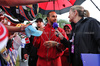 GP AUSTRALIA, Lewis Hamilton (GBR) Ferrari with Louise Goodman (GBR) Goodman Media e fans.

16.03.2025. Formula 1 World Championship, Rd 1, Australian Grand Prix, Albert Park, Melbourne, Australia, Gara Day.

- www.xpbimages.com, EMail: requests@xpbimages.com © Copyright: Moy / XPB Images
