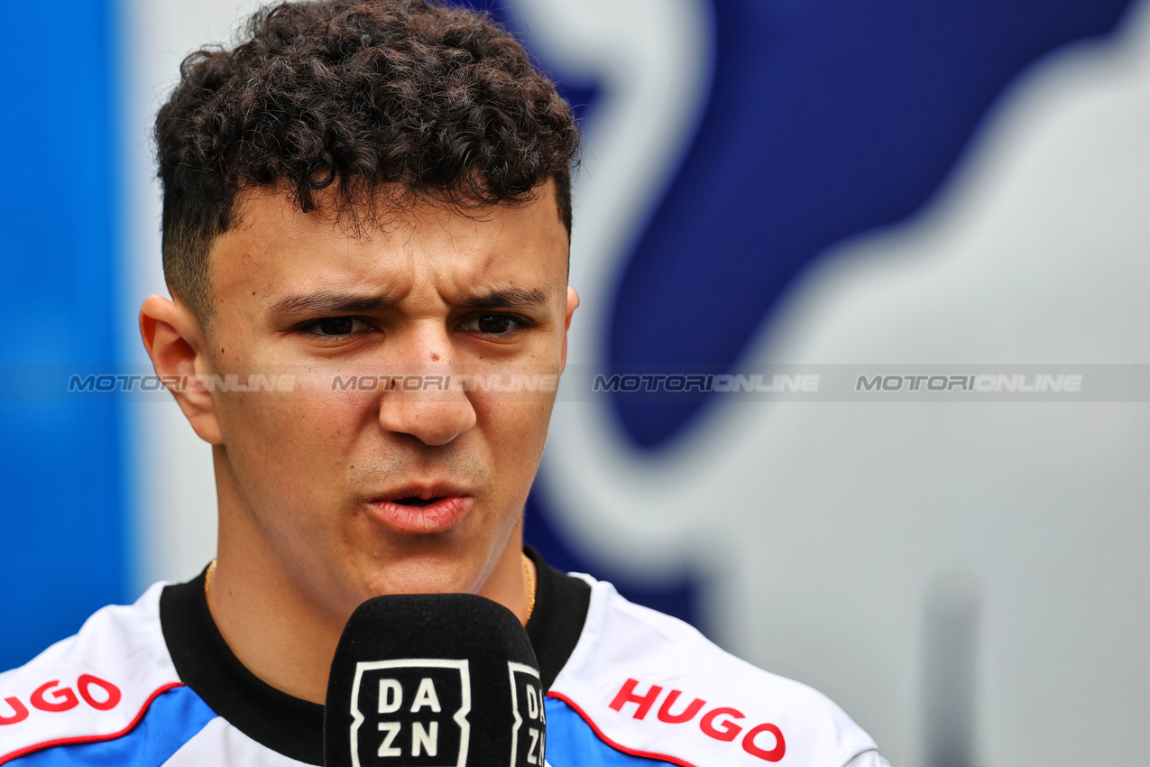 GP AUSTRALIA, Isack Hadjar (FRA) Racing Bulls.

13.03.2025. Formula 1 World Championship, Rd 1, Australian Grand Prix, Albert Park, Melbourne, Australia, Preparation Day.

- www.xpbimages.com, EMail: requests@xpbimages.com © Copyright: Batchelor / XPB Images