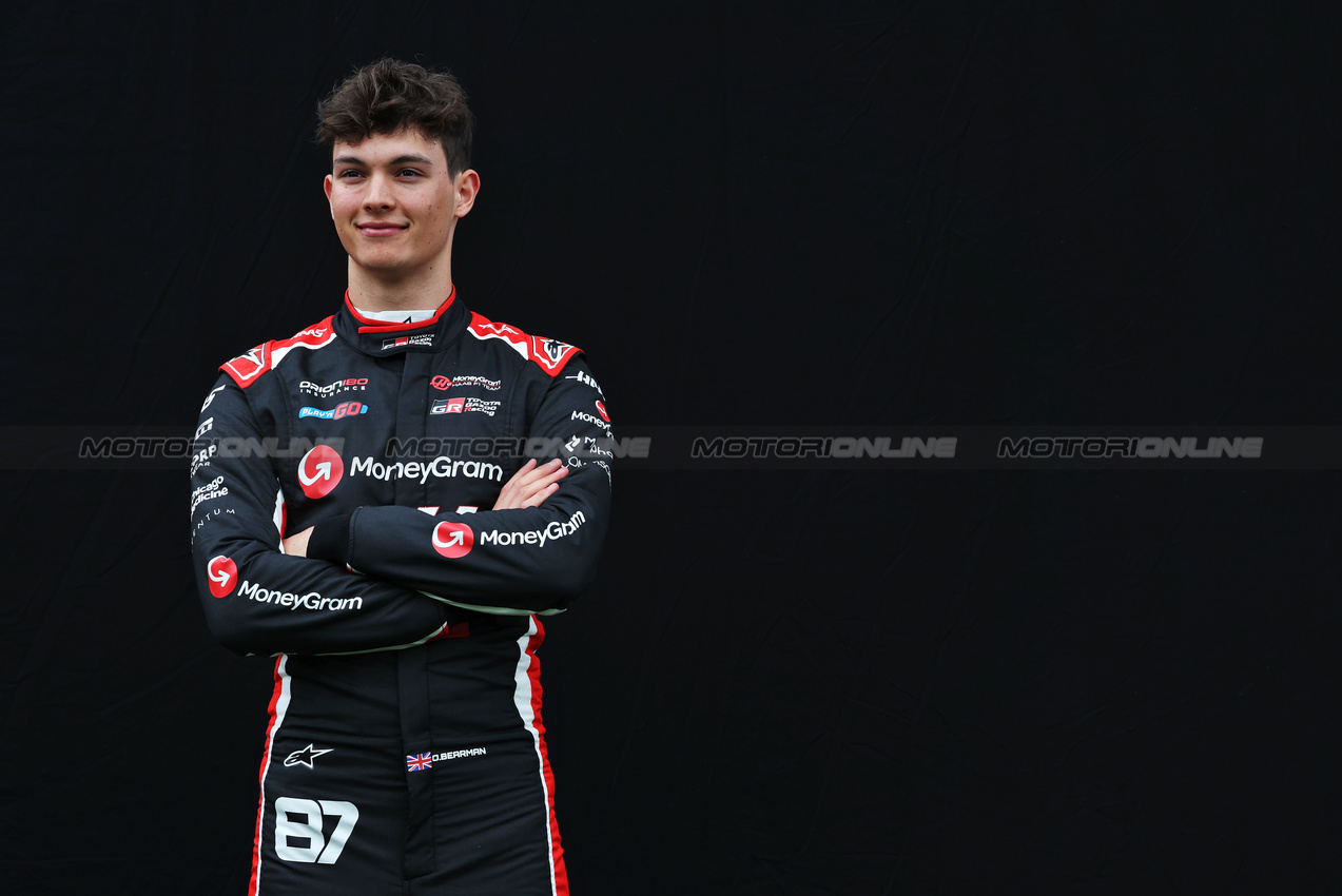 GP AUSTRALIA, Oliver Bearman (GBR) Haas F1 Team.

13.03.2025. Formula 1 World Championship, Rd 1, Australian Grand Prix, Albert Park, Melbourne, Australia, Preparation Day.

- www.xpbimages.com, EMail: requests@xpbimages.com © Copyright: Moy / XPB Images