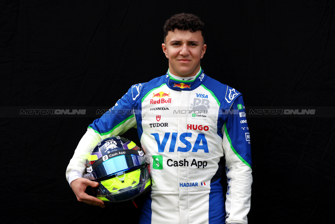 GP AUSTRALIA, Isack Hadjar (FRA) Racing Bulls.

13.03.2025. Formula 1 World Championship, Rd 1, Australian Grand Prix, Albert Park, Melbourne, Australia, Preparation Day.

- www.xpbimages.com, EMail: requests@xpbimages.com © Copyright: Moy / XPB Images
