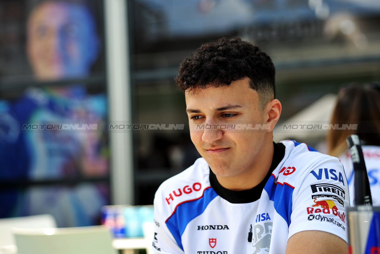 GP AUSTRALIA, Isack Hadjar (FRA) Racing Bulls.

13.03.2025. Formula 1 World Championship, Rd 1, Australian Grand Prix, Albert Park, Melbourne, Australia, Preparation Day.

- www.xpbimages.com, EMail: requests@xpbimages.com © Copyright: Bearne / XPB Images