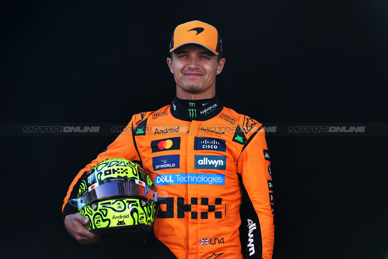 GP AUSTRALIA, Lando Norris (GBR) McLaren.

13.03.2025. Formula 1 World Championship, Rd 1, Australian Grand Prix, Albert Park, Melbourne, Australia, Preparation Day.

- www.xpbimages.com, EMail: requests@xpbimages.com © Copyright: Bearne / XPB Images