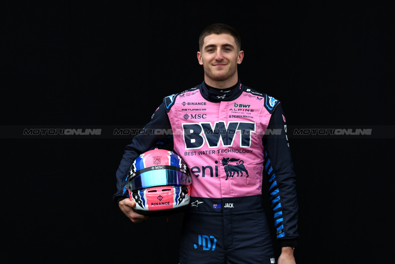 GP AUSTRALIA, Jack Doohan (AUS) Alpine F1 Team.

13.03.2025. Formula 1 World Championship, Rd 1, Australian Grand Prix, Albert Park, Melbourne, Australia, Preparation Day.

- www.xpbimages.com, EMail: requests@xpbimages.com © Copyright: Moy / XPB Images