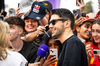 GP AUSTRALIA, Esteban Ocon (FRA) Haas F1 Team with fans.

13.03.2025. Formula 1 World Championship, Rd 1, Australian Grand Prix, Albert Park, Melbourne, Australia, Preparation Day.

- www.xpbimages.com, EMail: requests@xpbimages.com © Copyright: Bearne / XPB Images