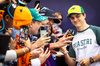 GP AUSTRALIA, Oscar Piastri (AUS) McLaren with fans.

13.03.2025. Formula 1 World Championship, Rd 1, Australian Grand Prix, Albert Park, Melbourne, Australia, Preparation Day.

- www.xpbimages.com, EMail: requests@xpbimages.com © Copyright: Bearne / XPB Images