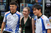 GP AUSTRALIA, Isack Hadjar (FRA) Racing Bulls (Left) e Yuki Tsunoda (JPN) Racing Bulls (Right).

13.03.2025. Formula 1 World Championship, Rd 1, Australian Grand Prix, Albert Park, Melbourne, Australia, Preparation Day.

- www.xpbimages.com, EMail: requests@xpbimages.com © Copyright: Moy / XPB Images
