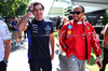 GP AUSTRALIA, (L to R): Carlos Sainz (ESP) Atlassian Williams Racing with Lewis Hamilton (GBR) Ferrari.

13.03.2025. Formula 1 World Championship, Rd 1, Australian Grand Prix, Albert Park, Melbourne, Australia, Preparation Day.

- www.xpbimages.com, EMail: requests@xpbimages.com © Copyright: Batchelor / XPB Images