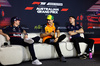 GP AUSTRALIA, (L to R): Max Verstappen (NLD) Red Bull Racing; Oscar Piastri (AUS) McLaren; e Jack Doohan (AUS) Alpine F1 Team in the FIA Press Conference.

13.03.2025. Formula 1 World Championship, Rd 1, Australian Grand Prix, Albert Park, Melbourne, Australia, Preparation Day.

- www.xpbimages.com, EMail: requests@xpbimages.com © Copyright: Charniaux / XPB Images