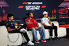GP AUSTRALIA, (L to R): Carlos Sainz (ESP) Atlassian Williams Racing; Lewis Hamilton (GBR) Ferrari, e Andrea Kimi Antonelli (ITA) Mercedes AMG F1, in the FIA Press Conference.

13.03.2025. Formula 1 World Championship, Rd 1, Australian Grand Prix, Albert Park, Melbourne, Australia, Preparation Day.

- www.xpbimages.com, EMail: requests@xpbimages.com © Copyright: Charniaux / XPB Images