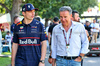 GP AUSTRALIA, (L to R): Max Verstappen (NLD) Red Bull Racing with Raymond Vermeulen (NLD) Driver Manager.

13.03.2025. Formula 1 World Championship, Rd 1, Australian Grand Prix, Albert Park, Melbourne, Australia, Preparation Day.

- www.xpbimages.com, EMail: requests@xpbimages.com © Copyright: Batchelor / XPB Images