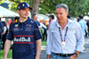 GP AUSTRALIA, (L to R): Max Verstappen (NLD) Red Bull Racing with Raymond Vermeulen (NLD) Driver Manager.

13.03.2025. Formula 1 World Championship, Rd 1, Australian Grand Prix, Albert Park, Melbourne, Australia, Preparation Day.

- www.xpbimages.com, EMail: requests@xpbimages.com © Copyright: Batchelor / XPB Images