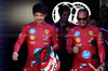 GP AUSTRALIA, (L to R): Charles Leclerc (MON) Ferrari with team mate Lewis Hamilton (GBR) Ferrari.

13.03.2025. Formula 1 World Championship, Rd 1, Australian Grand Prix, Albert Park, Melbourne, Australia, Preparation Day.

- www.xpbimages.com, EMail: requests@xpbimages.com © Copyright: Bearne / XPB Images
