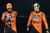 GP AUSTRALIA, (L to R): Lando Norris (GBR) McLaren with Oscar Piastri (AUS) McLaren.

13.03.2025. Formula 1 World Championship, Rd 1, Australian Grand Prix, Albert Park, Melbourne, Australia, Preparation Day.

- www.xpbimages.com, EMail: requests@xpbimages.com © Copyright: Bearne / XPB Images