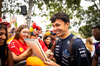 GP AUSTRALIA, Alexander Albon (THA) Atlassian Williams Racing with fans.

13.03.2025. Formula 1 World Championship, Rd 1, Australian Grand Prix, Albert Park, Melbourne, Australia, Preparation Day.

- www.xpbimages.com, EMail: requests@xpbimages.com © Copyright: Bearne / XPB Images