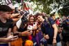 GP AUSTRALIA, Oliver Bearman (GBR) Haas F1 Team with fans.

13.03.2025. Formula 1 World Championship, Rd 1, Australian Grand Prix, Albert Park, Melbourne, Australia, Preparation Day.

- www.xpbimages.com, EMail: requests@xpbimages.com © Copyright: Bearne / XPB Images