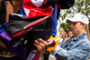 GP AUSTRALIA, Liam Lawson (NZL) Red Bull Racing with fans.

13.03.2025. Formula 1 World Championship, Rd 1, Australian Grand Prix, Albert Park, Melbourne, Australia, Preparation Day.

- www.xpbimages.com, EMail: requests@xpbimages.com © Copyright: Bearne / XPB Images
