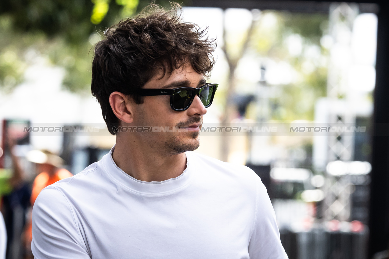 GP AUSTRALIA, Charles Leclerc (MON) Ferrari.

12.03.2025. Formula 1 World Championship, Rd 1, Australian Grand Prix, Albert Park, Melbourne, Australia, Preparation Day.

- www.xpbimages.com, EMail: requests@xpbimages.com © Copyright: Bearne / XPB Images