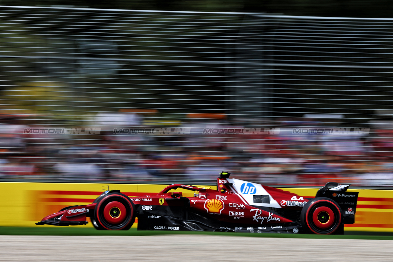 GP AUSTRALIA, Lewis Hamilton (GBR) Ferrari SF-25.

15.03.2025. Formula 1 World Championship, Rd 1, Australian Grand Prix, Albert Park, Melbourne, Australia, Qualifiche Day.

- www.xpbimages.com, EMail: requests@xpbimages.com © Copyright: Charniaux / XPB Images