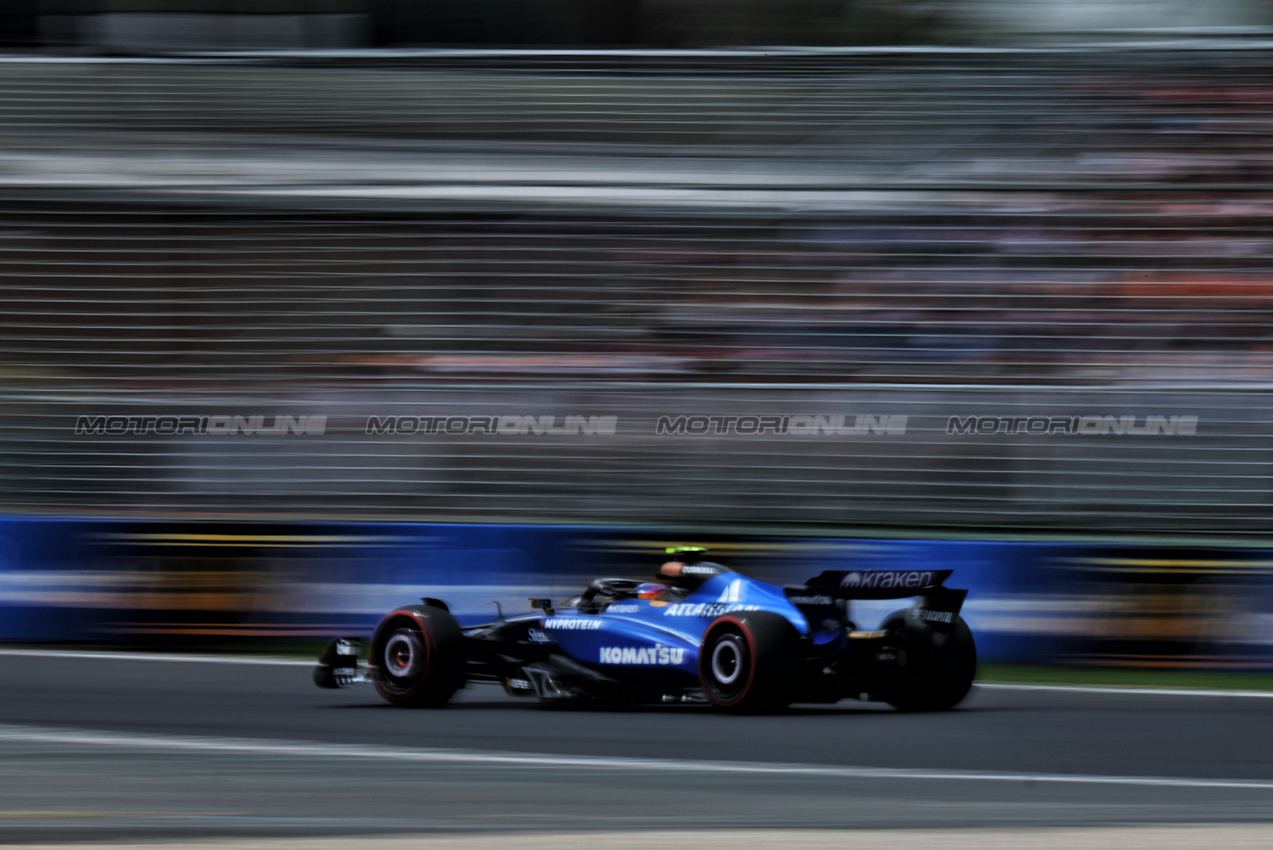 GP AUSTRALIA, Carlos Sainz (ESP) Atlassian Williams Racing FW46.

15.03.2025. Formula 1 World Championship, Rd 1, Australian Grand Prix, Albert Park, Melbourne, Australia, Qualifiche Day.

- www.xpbimages.com, EMail: requests@xpbimages.com © Copyright: Charniaux / XPB Images