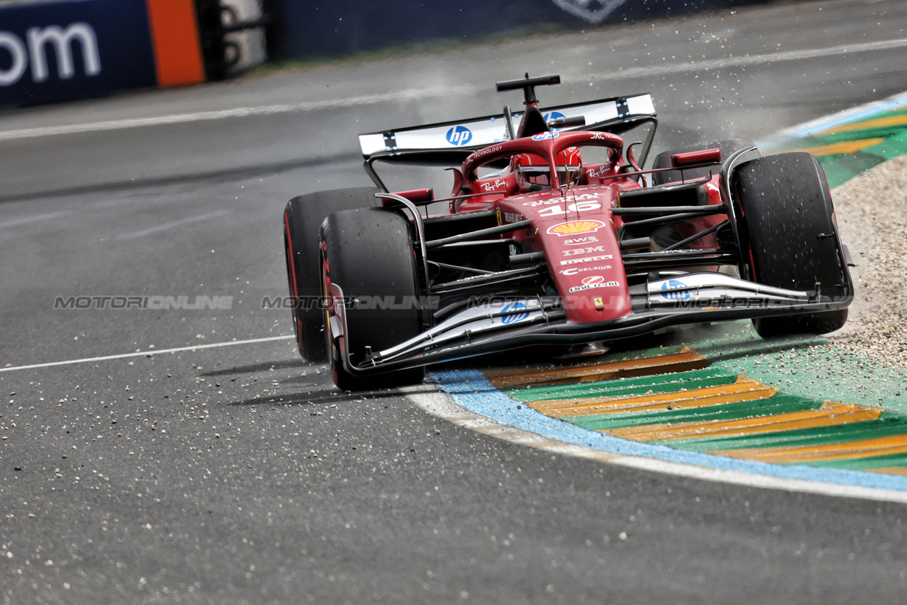 GP AUSTRALIA, Charles Leclerc (MON) Ferrari SF-25.

15.03.2025. Formula 1 World Championship, Rd 1, Australian Grand Prix, Albert Park, Melbourne, Australia, Qualifiche Day.

- www.xpbimages.com, EMail: requests@xpbimages.com © Copyright: Bearne / XPB Images