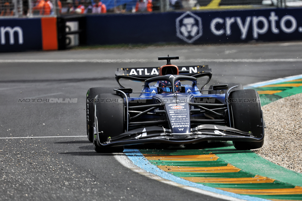 GP AUSTRALIA, Alexander Albon (THA) Atlassian Williams Racing FW47.

15.03.2025. Formula 1 World Championship, Rd 1, Australian Grand Prix, Albert Park, Melbourne, Australia, Qualifiche Day.

- www.xpbimages.com, EMail: requests@xpbimages.com © Copyright: Bearne / XPB Images