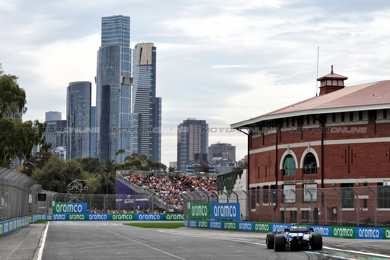 GP AUSTRALIA, Alexander Albon (THA) Atlassian Williams Racing FW47.

15.03.2025. Formula 1 World Championship, Rd 1, Australian Grand Prix, Albert Park, Melbourne, Australia, Qualifiche Day.

- www.xpbimages.com, EMail: requests@xpbimages.com © Copyright: Moy / XPB Images