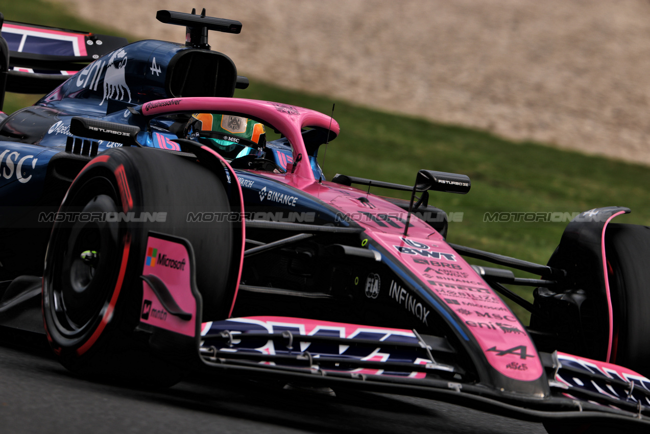 GP AUSTRALIA, Pierre Gasly (FRA) Alpine F1 Team A525.

15.03.2025. Formula 1 World Championship, Rd 1, Australian Grand Prix, Albert Park, Melbourne, Australia, Qualifiche Day.

- www.xpbimages.com, EMail: requests@xpbimages.com © Copyright: Charniaux / XPB Images