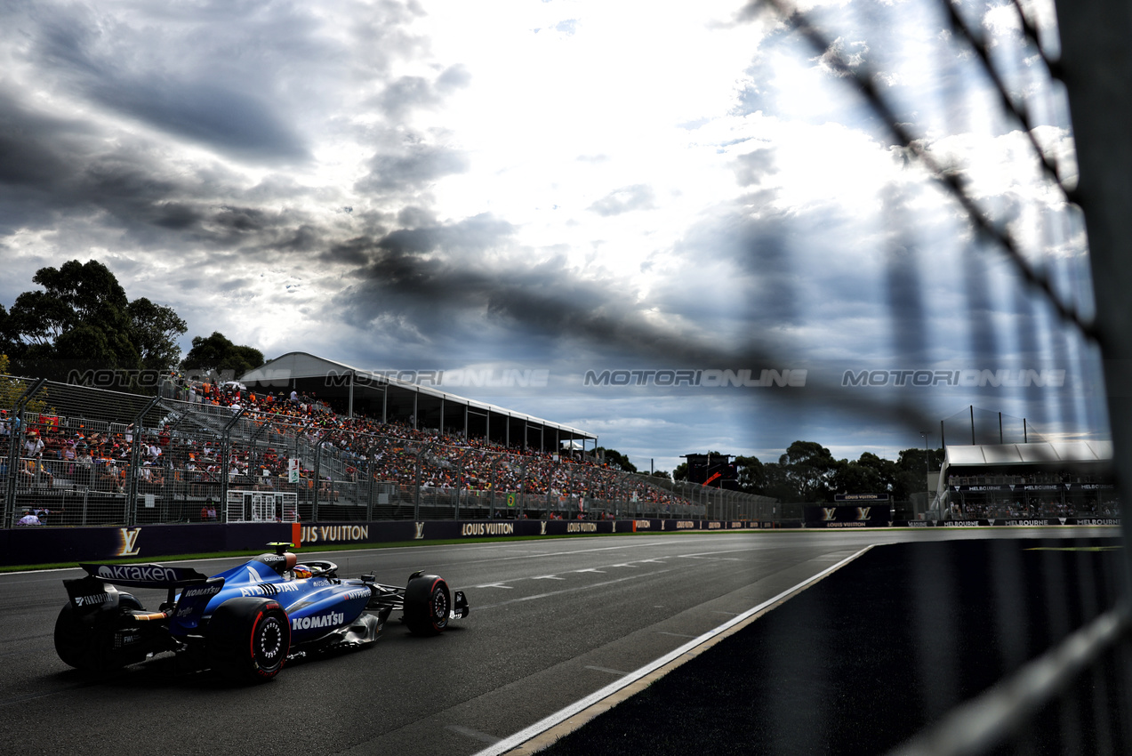 GP AUSTRALIA, Carlos Sainz (ESP) Atlassian Williams Racing FW46.

15.03.2025. Formula 1 World Championship, Rd 1, Australian Grand Prix, Albert Park, Melbourne, Australia, Qualifiche Day.

- www.xpbimages.com, EMail: requests@xpbimages.com © Copyright: Charniaux / XPB Images