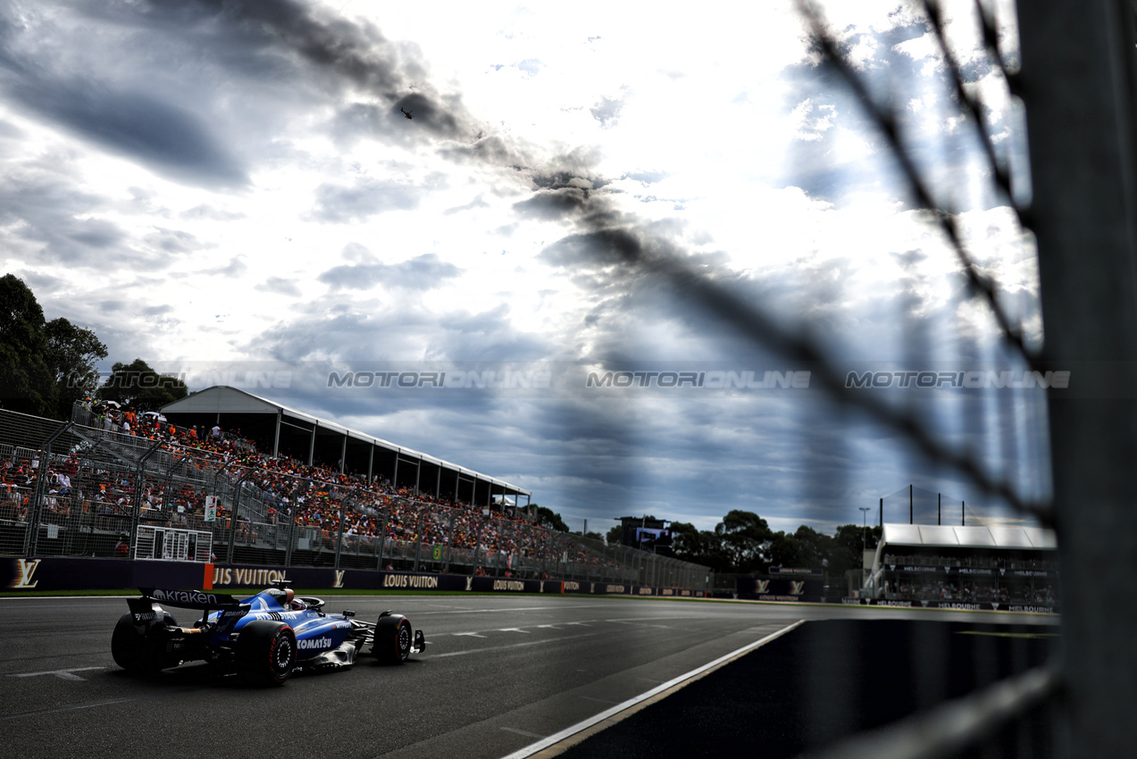 GP AUSTRALIA, Alexander Albon (THA) Atlassian Williams Racing FW47.

15.03.2025. Formula 1 World Championship, Rd 1, Australian Grand Prix, Albert Park, Melbourne, Australia, Qualifiche Day.

- www.xpbimages.com, EMail: requests@xpbimages.com © Copyright: Charniaux / XPB Images