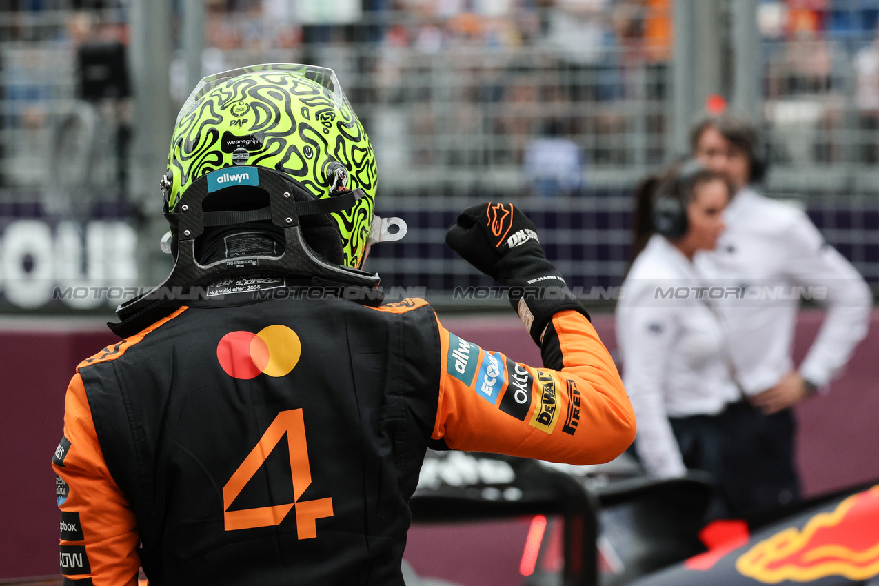 GP AUSTRALIA, Lando Norris (GBR), McLaren F1 Team 
15.03.2025. Formula 1 World Championship, Rd 1, Australian Grand Prix, Albert Park, Melbourne, Australia, Qualifiche Day.
- www.xpbimages.com, EMail: requests@xpbimages.com © Copyright: Charniaux / XPB Images