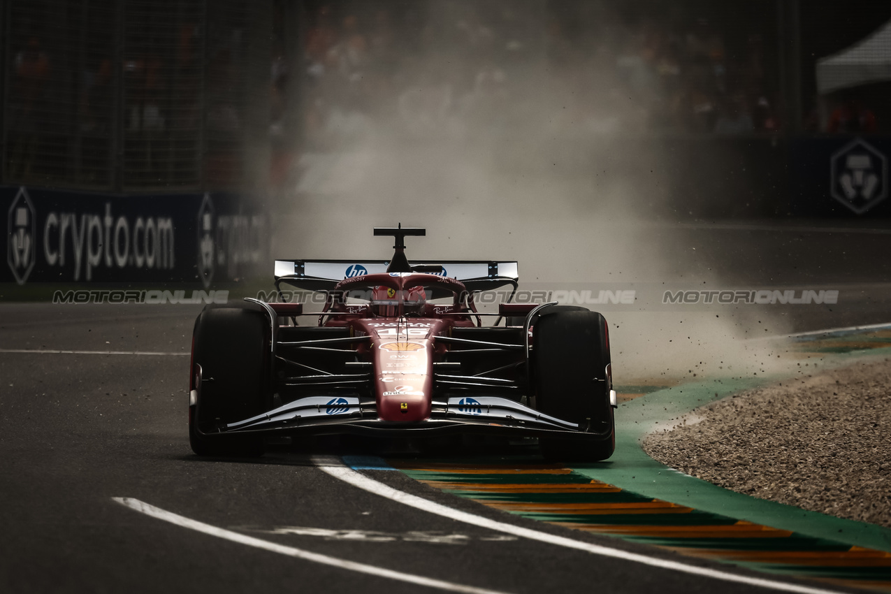 GP AUSTRALIA, Charles Leclerc (MON) Ferrari SF-25.

15.03.2025. Formula 1 World Championship, Rd 1, Australian Grand Prix, Albert Park, Melbourne, Australia, Qualifiche Day.

- www.xpbimages.com, EMail: requests@xpbimages.com © Copyright: Moy / XPB Images