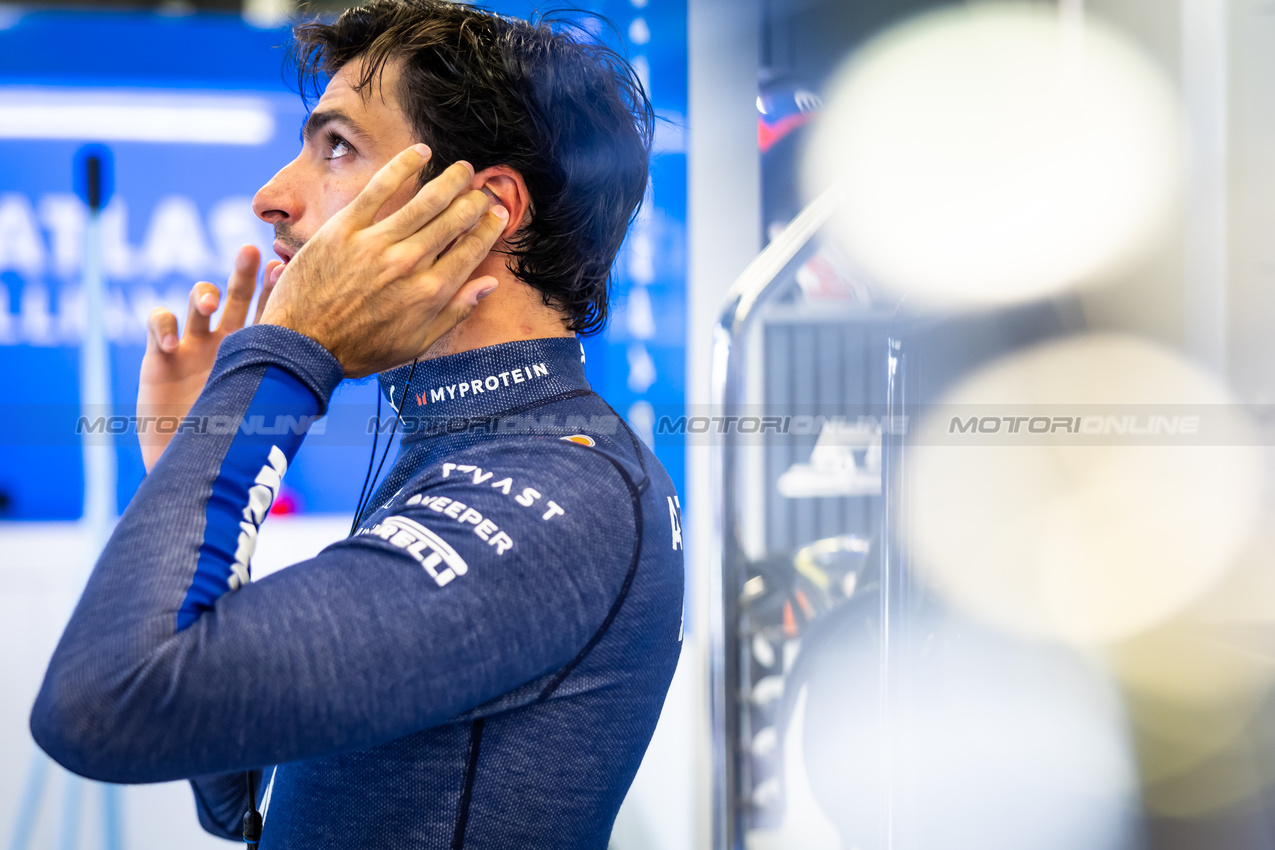 GP AUSTRALIA, Carlos Sainz (ESP) Atlassian Williams Racing.

15.03.2025. Formula 1 World Championship, Rd 1, Australian Grand Prix, Albert Park, Melbourne, Australia, Qualifiche Day.

- www.xpbimages.com, EMail: requests@xpbimages.com © Copyright: Bearne / XPB Images