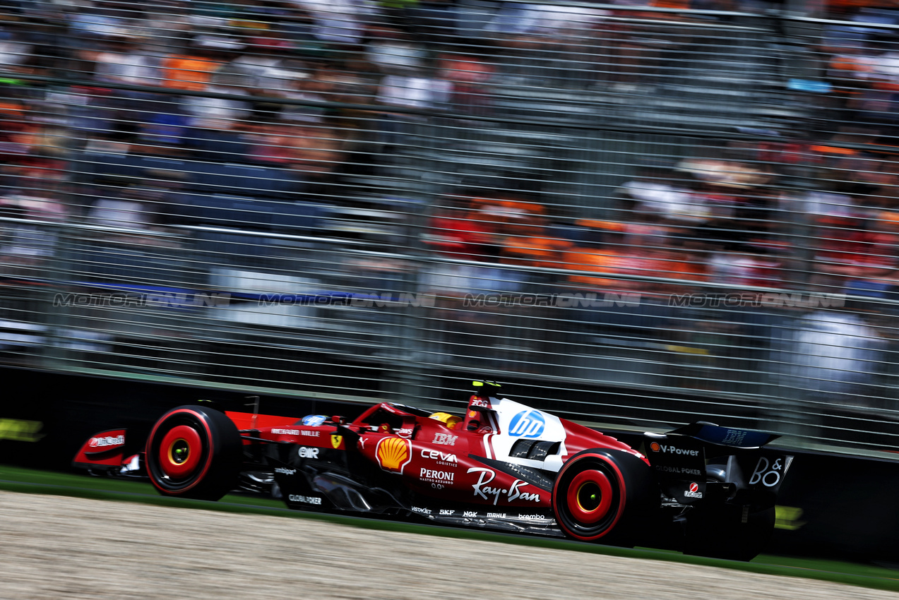 GP AUSTRALIA, Lewis Hamilton (GBR) Ferrari SF-25.



15.03.2025. Formula 1 World Championship, Rd 1, Australian Grand Prix, Albert Park, Melbourne, Australia, Qualifiche Day.

- www.xpbimages.com, EMail: requests@xpbimages.com © Copyright: Charniaux / XPB Images